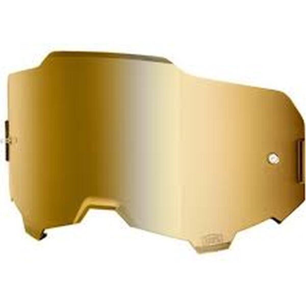 Armega / Armatic Replacement Mirror True Gold Lens – Szyba/Szybka/Szybka DO Gogli Armega / Armatic Kolor Złote Lustro | 100 Procent