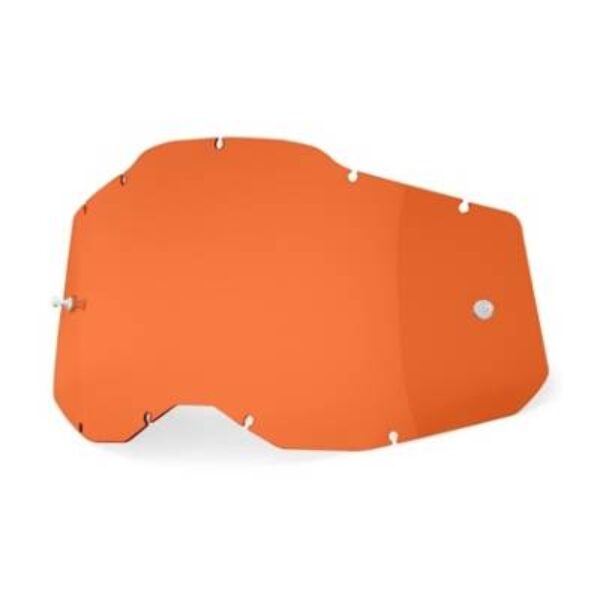 Rc2/Ac2/St2 Replacement Lens – Orange – Szyba/Szybka DO Gogli Pojedyncza Racecraft 2/ Accuri 2/ Strata 2 Kolor Pomarańczowy | 100 Procent