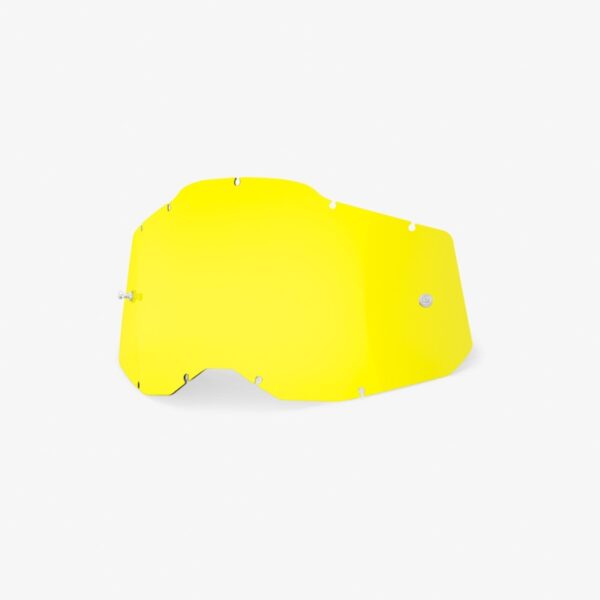 Rc2/Ac2/St2 Replacement Lens – Yellow, Szyba/Szybka DO Gogli Pojedyncza Racecraft 2/ Accuri 2/ Strata 2 Kolor Żółty | 100 Procent