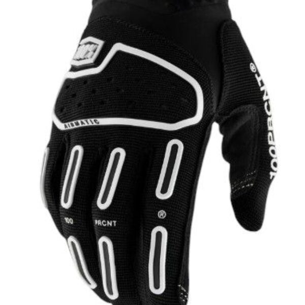 Rękawice Cross/Enduro Airmatic 2 Black Kolor Czarny Rozmiar S | 100 Procent