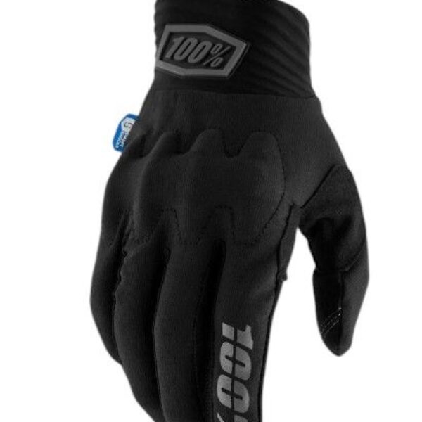 Rękawice Cross/Enduro Cognito Smart Shock Black Kolor Czarny Rozmiar S | 100 Procent