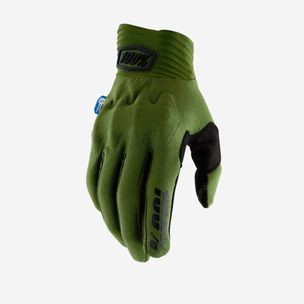 Rękawice Cross/Enduro Cognito Smart Shock Army Green Kolor Zielony Rozmiar S | 100 Procent