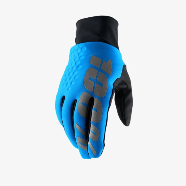 Rękawice Zimowe Cross/Enduro Hydromatic Brisker Blue (Wodoodporne) Kolor Niebieski Rozmiar L | 100 Procent