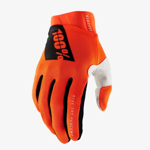 Rękawice Cross/Enduro Ridefit Fluo Orange Kolor Pomarańczowy Fluo Rozmiar 2XL | 100 Procent