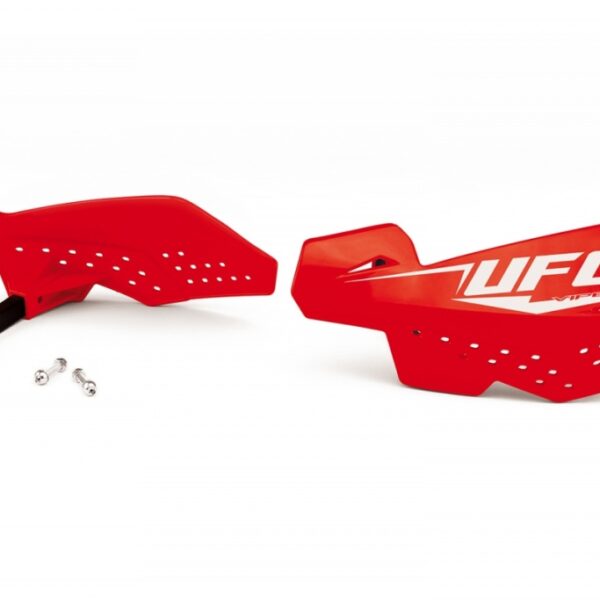 Osłony RĄK (HANDBARY) VIPER 2 Kolor Czerwony (Z Mocowaniami 22MM) | UFO
