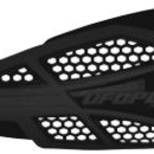 Osłony RĄK (HANDBARY) Voyager Kolor CZARNY (Listki – Potrzebne Mocowanie PM01669, PM01665, PM01666 LUB PM01667) | UFO