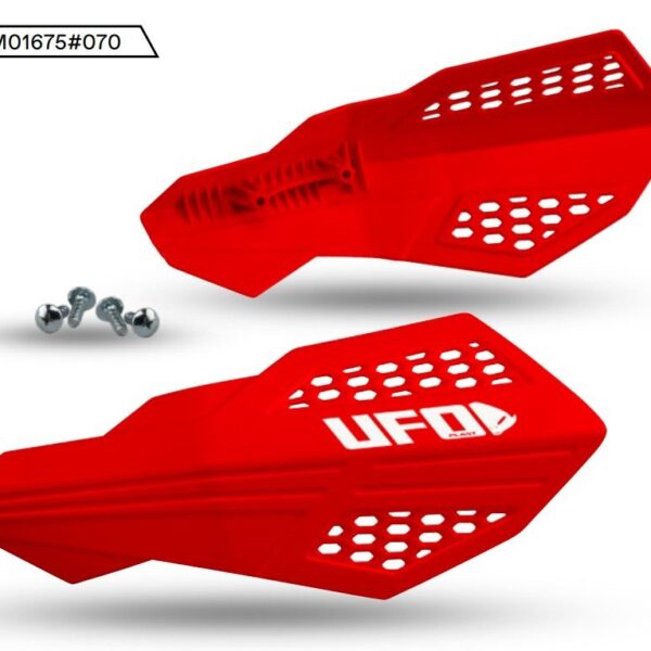 Osłony RĄK (HANDBARY) HORUS Kolor Czerwony (Listki – Potrzebne Mocowanie PM01669, PM01665, PM01666 LUB PM01667) – Zastępuje HO05613070 | UFO