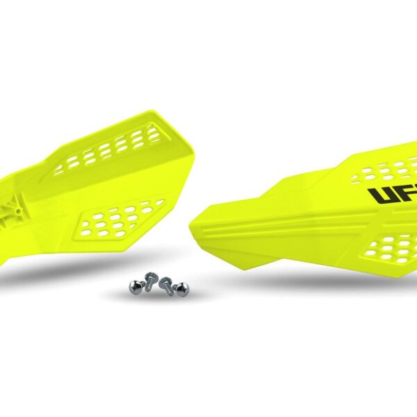 Osłony RĄK (HANDBARY) HORUS Kolor Żółty FLUO (Listki – Potrzebne Mocowanie PM01669, PM01665, PM01666 LUB PM01667) – Zastępuje HO05613DFLU | UFO