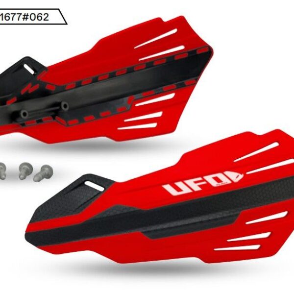 Osłony RĄK (HANDBARY) Mercury Kolor Czerwony (Listki – Potrzebne Mocowanie PM01669, PM01665, PM01666 LUB PM01667) – Zastępuje GG07140062 | UFO