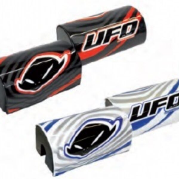 Gąbka NA Kierownicę Kolor Biały (BARPAD) 28 MM (Logo UFO ) | UFO