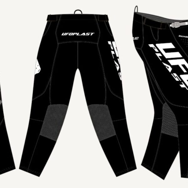 Spodnie Bamberg CROSS Kolor Czarny/Biały Rozmiar M / EU50 / US32 | UFO