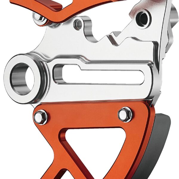 Osłona Zacisku i TARCZY Hamulcowej Tył, KTM SX/SXF/EXC/EXCF ’13-’22, Husqvarna TC/FC ’15-’22 (Ośka 25 Mm), Kolor Pomarańczowy | Accel