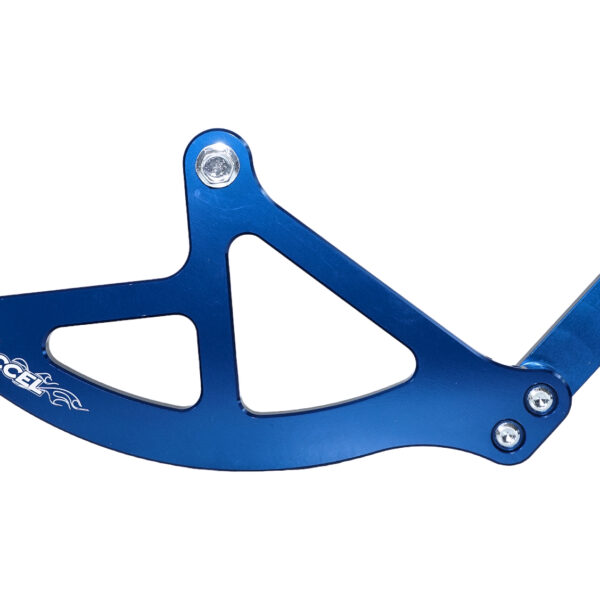 Osłona TARCZY Hamulcowej Tył Yamaha YZ 125/250 ’05-’17, YZF/WRF ’07-’17 (Aluminiowa), Kolor Niebieski | Accel