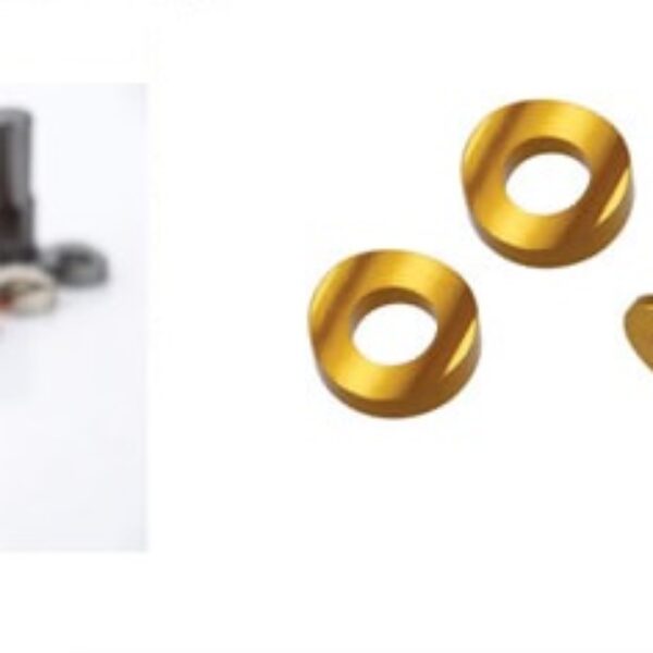 Nakrętki (Nakrętka) Trzymaka OPONY Komplet (2 Szt) (Z Podkładkami) | Accel