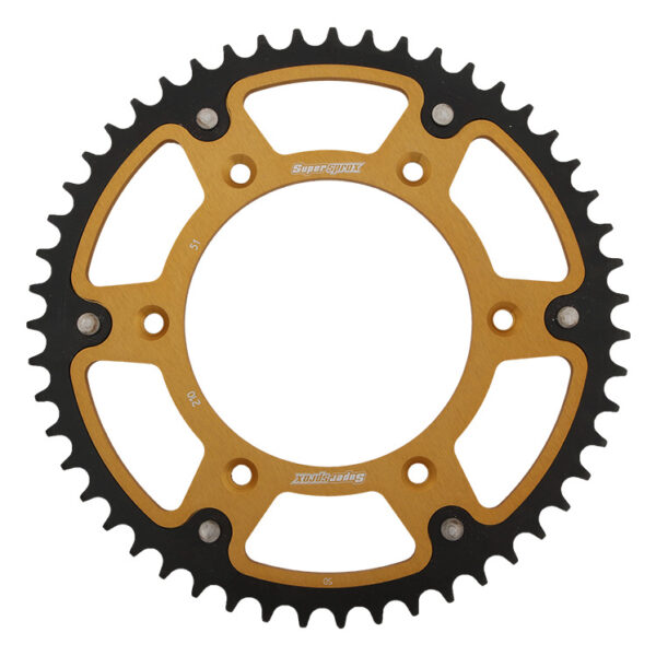 Zębatka TYLNA 289 51 Stealth (STALOWO-ALUMINIOWA) Honda CR/CRF ’83-’16 (JTR210.51) | Supersprox