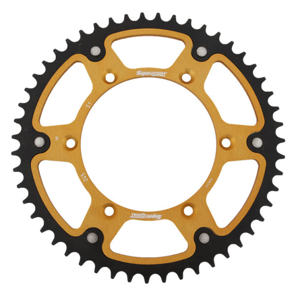 Zębatka TYLNA 270 51 Stealth (STALOWO-ALUMINIOWA) Yamaha YZ/YZF ’99-’18 (JTR251.51) (JTR245/2.51) | Supersprox