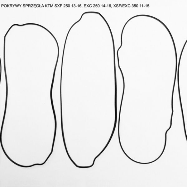 Uszczelka Pokrywy Sprzęgła KTM SXF 250 ’13-’16, EXC 250 ’14-’16, XSF/EXC 350 ’11-’15 (Zewnętrzna O-Ring), OEM, 77230027000 | Athena