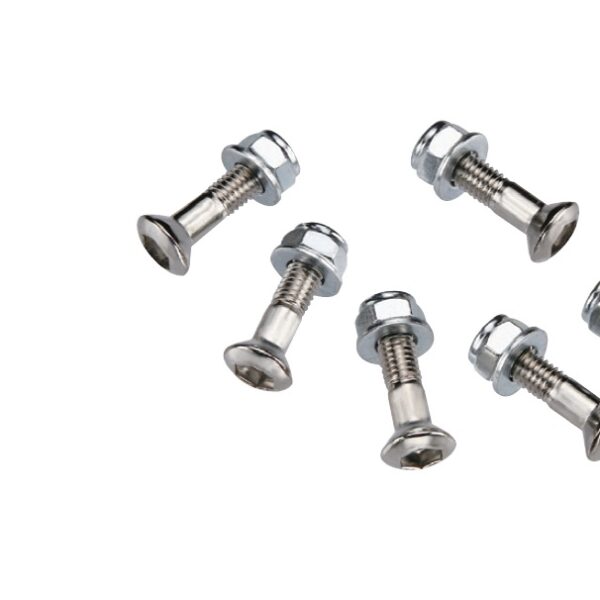 Komplet Śrub Zębatki Tylnej z Nakrętkami (6 SZT.) M8X30Mm | Accel