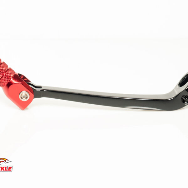 Dźwignia Zmiany Biegów Honda CRF 450R ’09-’10 Aluminiowa Kolor Czarny, Koncówka Czerwona (24700-MEN-A30) | Accel