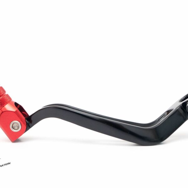 Dźwignia Zmiany Biegów Beta RR 125/250/300/350/390/430/498 ’13-’24 Aluminiowa Kolor Czarny, Końcówka Czerwona | Accel
