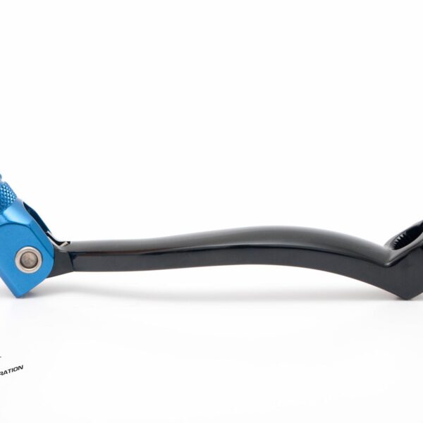 Dźwignia Zmiany Biegów Yamaha YZF 250/400/426/450 ’98-’05, WRF 250/400/426/450 ’98-’06 Aluminiowa Kolor Czarny, Końcówka Niebieska | Accel