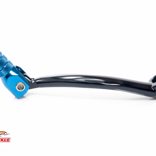 Dźwignia Zmiany Biegów Yamaha YZF 250 ’06-’13, WRF 250 ’07-’13, WRF 450 ’07-’15 Aluminiowa Kolor Czarny, Końcówka Niebieska (LCA4310) | Accel