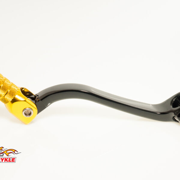 Dźwignia Zmiany Biegów Suzuki RMZ 450 ’08-’25 Aluminiowa Kolor Czarny, Końcówka Złota (LCA4315) | Accel