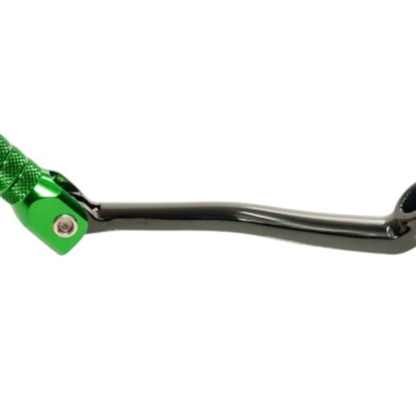 Dźwignia Zmiany Biegów Kawasaki KXF 450 ’06-’08 Aluminiowa Kolor Czarny, Końcówka Zielona | Accel