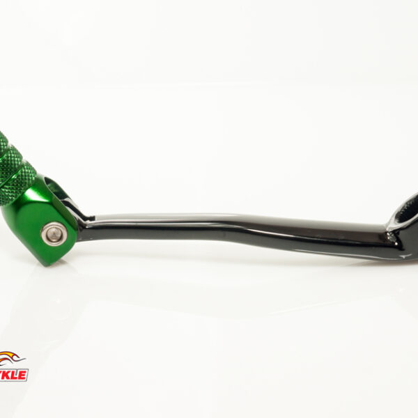Dźwignia Zmiany Biegów Kawasaki KXF 450 ’09-’16 Aluminiowa Kolor Czarny, Końcówka Zielona | Accel