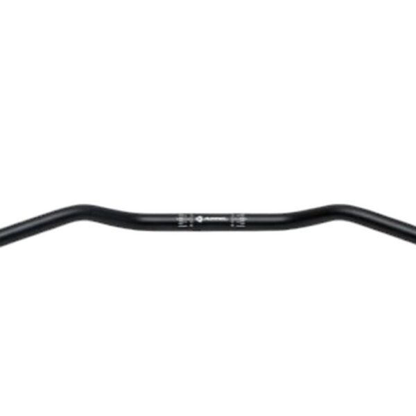 Kierownica Aluminiowa Street (22,2Mm) Niska Kolor Czarny | Accel