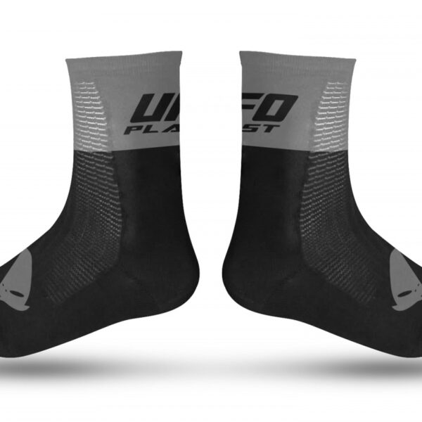 Skarpety Rowerowe MTB / E-Bike Kolor Czarny/Szary Rozmiar M | UFO