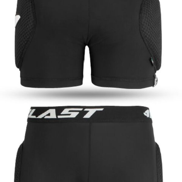 Spodenki z Ochraniaczami Reborn MV6 Dziecięce / Junior / KID Kolor Czarny Rozmiar L | UFO