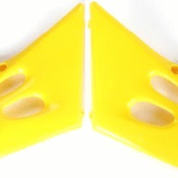 Osłony Chłodnicy Suzuki RM 125/250 ’93-’95 Kolor Żółty – Zastępuje SU02934101 | UFO