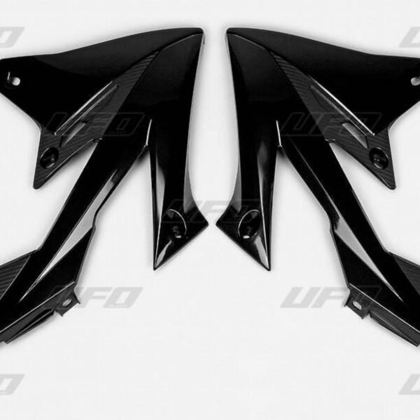 Osłony Chłodnicy Suzuki RMZ 250 ’19-’23, RMZ 450 ’18-’23 Kolor Czarny | UFO