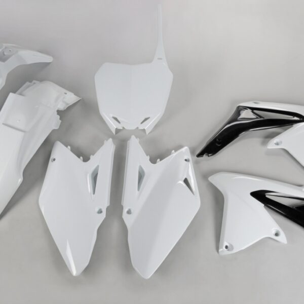 Komplet Plastików Suzuki RMZ 450 ’08-17 Kolor Biały (Su409E041) – Zastępuje SUKIT410041 | UFO