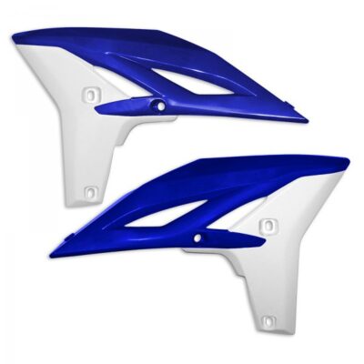 Osłony Chłodnicy Yamaha YZF 250 '11-'13, WRF 450 '12-'15 Kolor OEM (Biały/Niebieski) | UFO