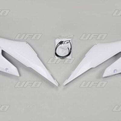 Osłony Chłodnicy Yamaha YZF 250 '19-'22, WRF 250 '20-'25, YZF 450 '18-22, WRF 450 '19-'25 Kolor Biały | UFO