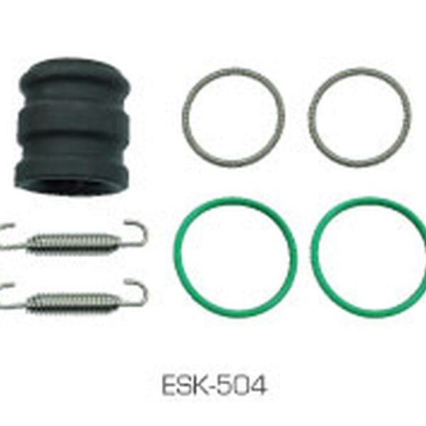 Zestaw Uszczelnień Wydechu 2T (Sprężyny, ORINGI i TULEJA Gumowa) KTM 200 ’11-, 250/300 ’09-, Husqvarna TC/TE 250 ’14-, TC/TX 300 ’14- | Accel