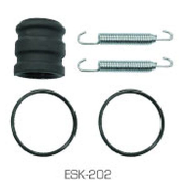 Zestaw Uszczelnień Wydechu 2T (Sprężyny, ORINGI i TULEJA Gumowa) Yamaha YZ 250 ’01-, YZ 125X ’16- | Accel