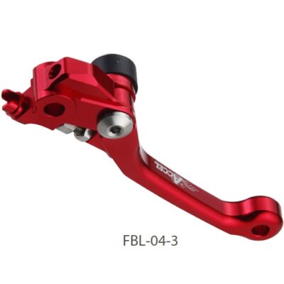 ACCEL DŹWIGNIA (KLAMKA NIEŁAMKA) HAMULCA HONDA CRF 250/450 '07-'24 KOLOR CZERWONY
