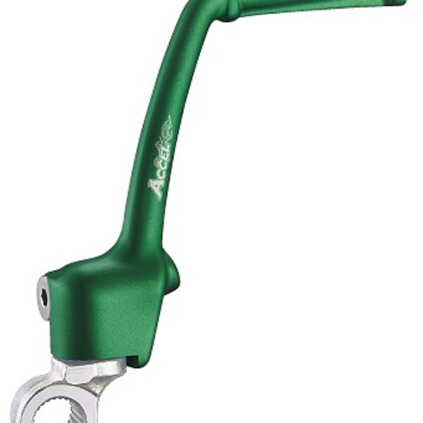 Dźwignia Startera (KOPKA) Aluminiowa Kawasaki KX 65 ’00-’24, Kolor Zielony | Accel