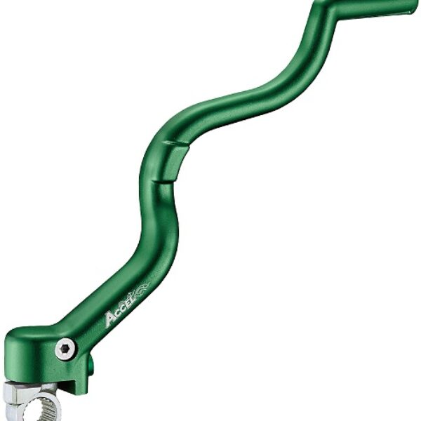 Dźwignia Startera (KOPKA) Aluminiowa Kawasaki KXF 450 ’07-’15, KLX 450R ’08-’19, Kolor Zielony | Accel