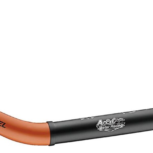 Kierownica Aluminiowa 28, 6 MM Taper MX Wzór Honda CR Wysoka (7075-T6) Ergal Dwukolorowa Pomarańczowy+Czarny (Szer. 790MM, WYS. 101MM) | Accel