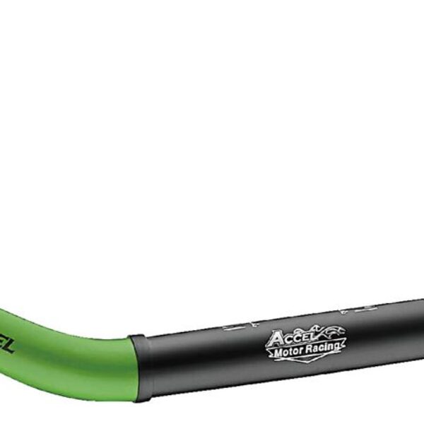Kierownica Aluminiowa 28, 6 MM Taper MX Wzór Honda CR Wysoka (7075-T6) Ergal Dwukolorowa Zielony+Czarny (Szer. 790MM, WYS. 101MM) – | Accel