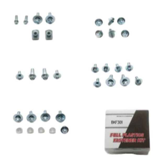 Komplet Śrub DO Plastików Kawasaki KXF 250 ’17-20, KXF 450 ’16-20 (BKF-302) | Accel