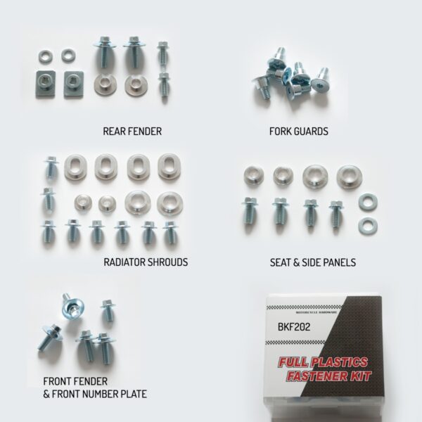 Komplet Śrub DO Plastików Yamaha YZF 250 ’10-’13, WR 450F ’12-’14 (BKF-202) | Accel