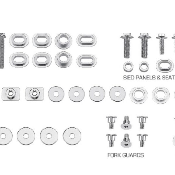 Komplet Śrub DO Plastików Yamaha YZF 250/450 ’14-’18 (BKF-203) | Accel