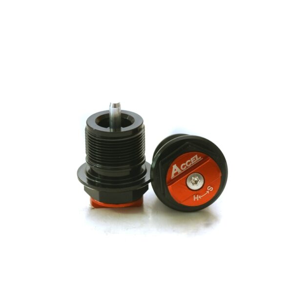KOREK DOLNY Amortyzatora Przedniego z Regulacją KTM SX 125/ 150 ’16-20, SX 250 ’17-20, SXF 250/ 450 ’16-20, Husqvarna TC 125/250 ’17-20, FC 250/450 ’17-20, FX 350/450 ’17-20, TX 300 14-20 Kolor Pomarańczowy (KPL.-2SZT.) – | Accel