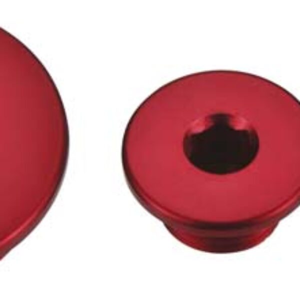 KORKI Inspekcyjne Silnika Honda CRF 250R ’04-’09 (3 Szt) Kolor Czerwony (30X1,5MM, 14X1,5MM) | Accel