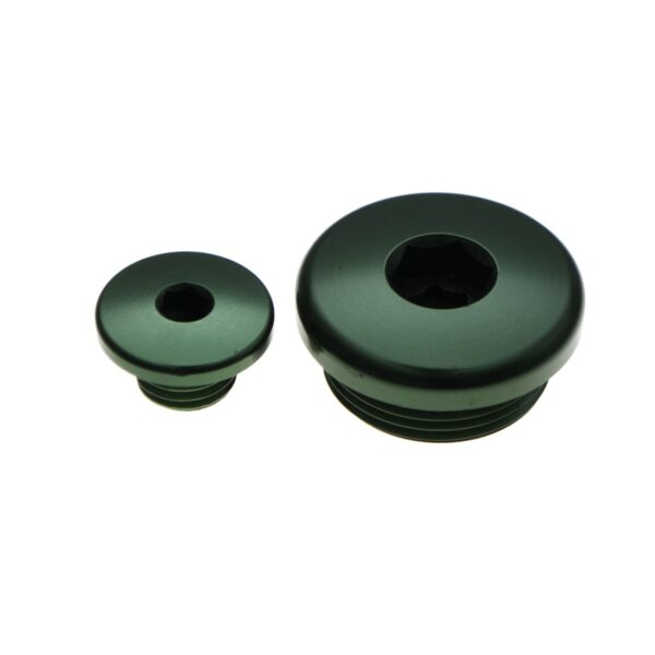 KORKI Inspekcyjne Silnika Suzuki RMZ 250 ’04-’06 / Kawasaki KXF 250 (KX 250F) ’04-’09 Kolor Zielony | Accel